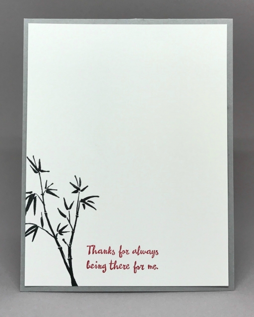 Quick & easy card using Artistically Asian stamp set. All details on the blog. By Jackie Bolhuis