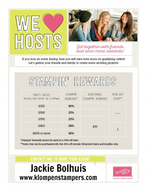 Earn an additional $35 in Stampin' Rewards with a $350 order