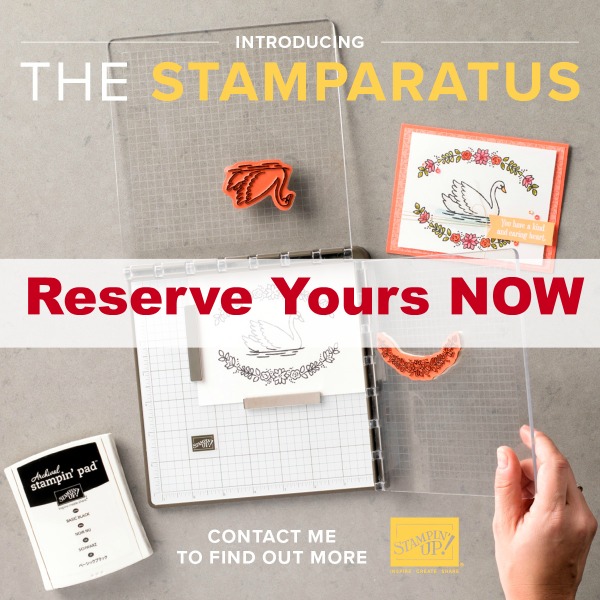 It's time to reserve the Stamparatus for March delivery.