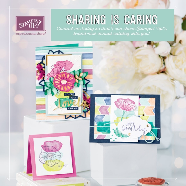 2017-2018 Stampin' Up! Annual Catalog. If you need one, I would love to send you one!