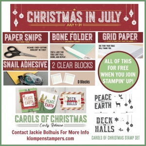 Join Stampin' Up! in July and get $197 in products for just $99