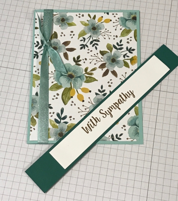 Several different ideas using the Whole Lot of Lovely DSP from Stampin' Up! Cutting instructions posted on blog. www.klompenstampers.com
