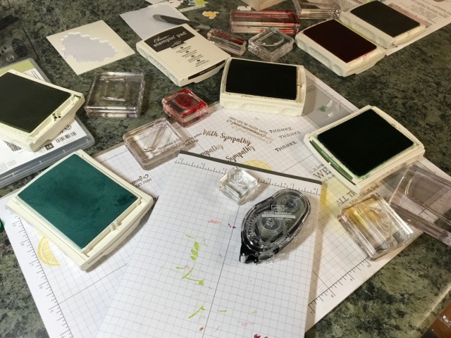 A peak into how I work with a new stamp set! klompenstampers.com