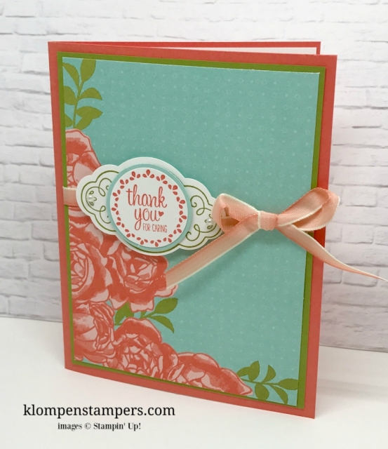 Several different ideas using the Petal Garden DSP from Stampin' Up! Cutting instructions posted on blog.