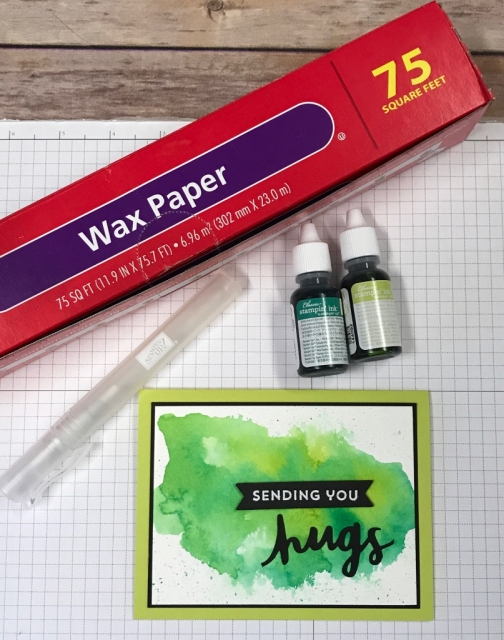 How to do the Smooching Technique using Stampin' Up! Reinkers and the Lovely Inside & Out Bundle