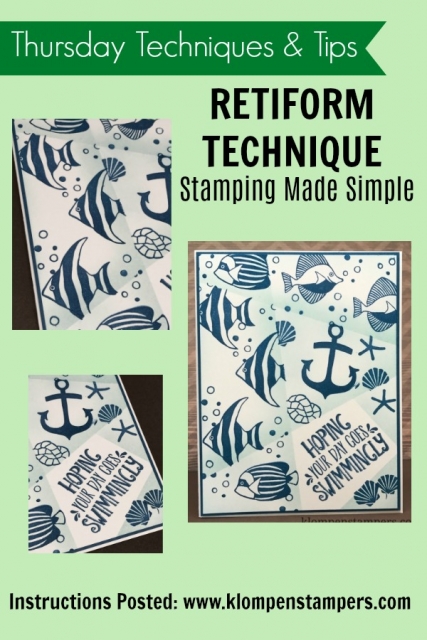 Video showing how to do the Retiform Stamping Technique. 