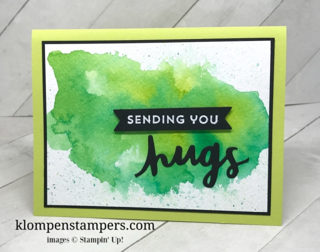 How to do the Smooching Technique using Stampin' Up! Reinkers and the Lovely Inside & Out Bundle