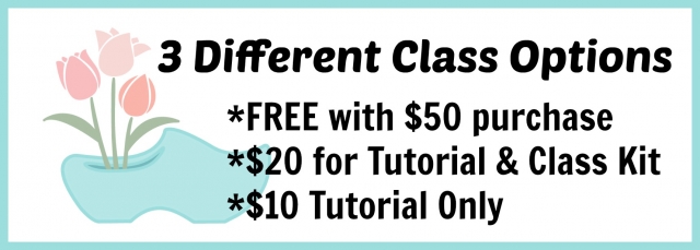 3 different options for monthly online stamping classes