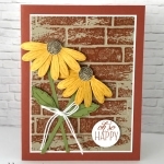 Video filled with tips for stamping with the Daisy Delight Stamp set and punch.