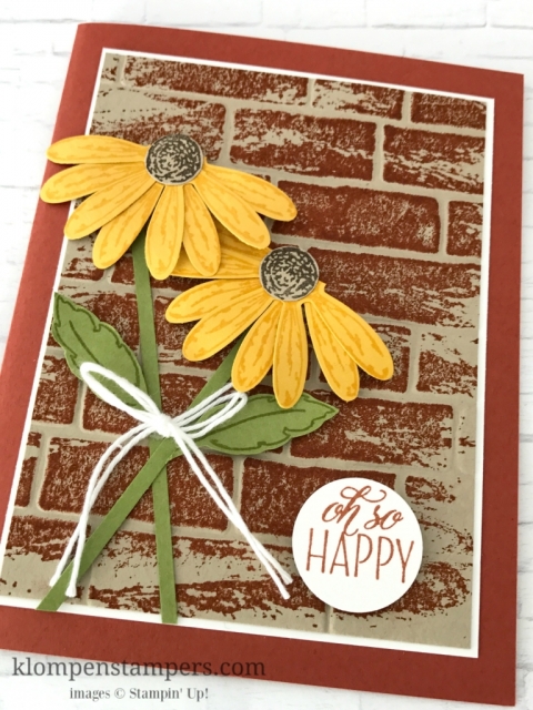 Video filled with tips for stamping with the Daisy Delight Stamp set and punch.