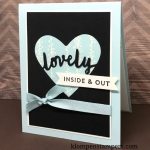 Lovely Inside & Out bundle is perfect for quick & easy cards. All details posted on Klompenstampers.com