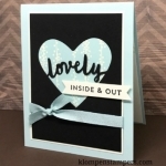 Lovely Inside & Out bundle is perfect for quick & easy cards. All details posted on Klompenstampers.com