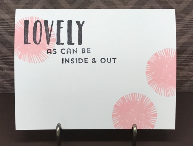 Lovely Inside & Out bundle is perfect for quick & easy cards. All details posted on Klompenstampers.com