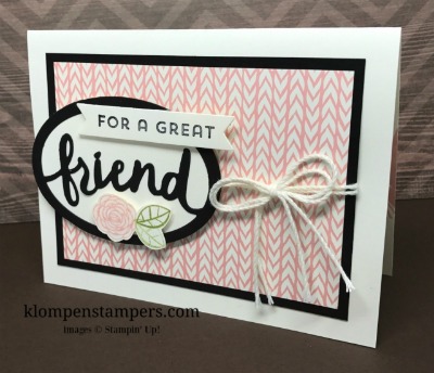 Lovely Inside & Out bundle is perfect for quick & easy cards. All details posted on Klompenstampers.com