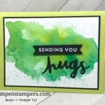 How to do the Smooching Technique using Stampin' Up! Reinkers and the Lovely Inside & Out Bundle