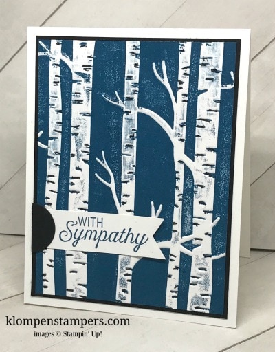 Ink your embossing folders for a fun different look. Quick & easy card--but a little messy!