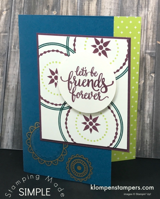 Eastern Beauty stamp set and Eastern Medallions Thinlits make gorgeous cards. Free Tutorial for 25 different cards.