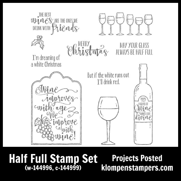 Half Full stamp set from Stampin' Up!