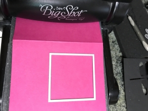 Easy instructions for making a Window Card using Stampin' Up! Flourishing Phrases stamp set. Directions on klompenstampers.com