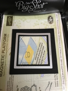 Easy instructions for making a Window Card using Stampin' Up! Flourishing Phrases stamp set. Directions on klompenstampers.com