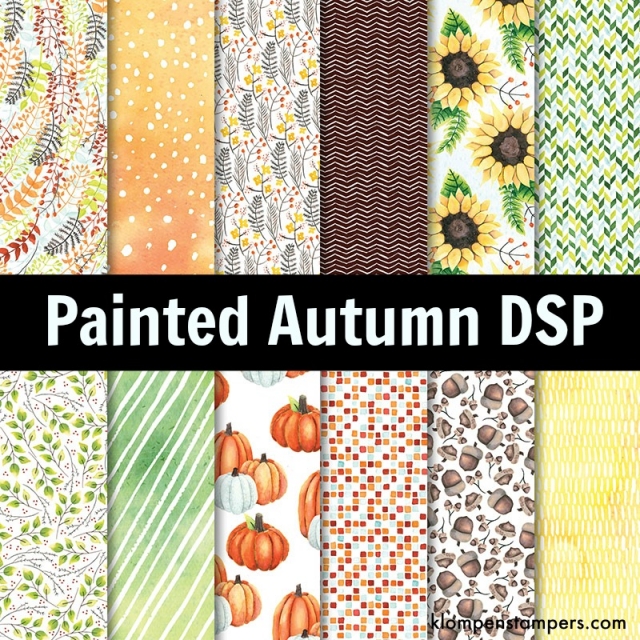 Painted Autumn Designer Series Paper