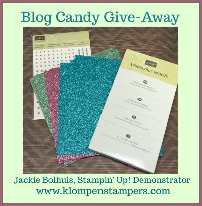 Blog Candy Give-Away at klompenstampers.com
