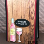Learn how to easily watercolor using the Stampin' Up! Half Full set. Video and instructions at klompenstampers.com