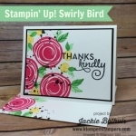 Lots of projects using Swirly Bird stamp set from Stampin' Up!