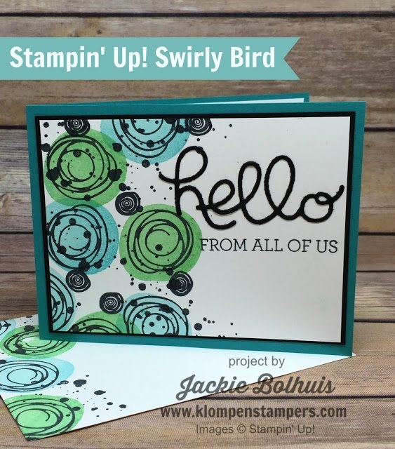Die-Cut-Hello-Sentiment-on-a-Handmade-Greeting-Card-in-Blue-and-Green Die-Cut-Hello-Sentiment-on-a-Handmade-Greeting-Card-in-Blue-and-Green
