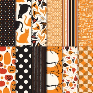 Spooky Night Designer Series DSP Paper