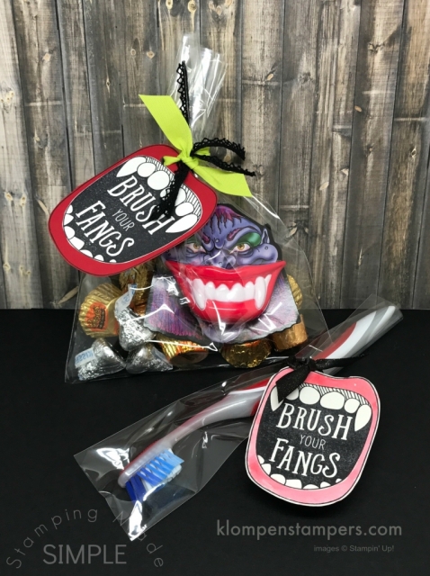 Cute Halloween Treat ideas using Spooky Cat & Creep it Real stamp sets from Stampin' Up!
