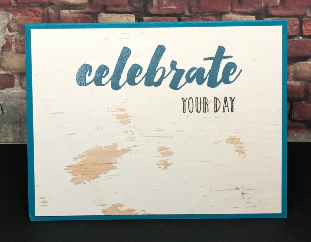Quick & Easy cards featuring Wood Textures Designer Series Papers (DSP) from Stampin' Up!. Great Masculine Cards!