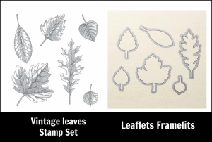 Vintage Leaves and leaflets Framelits