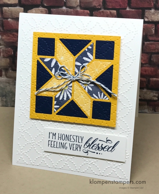 Project from my Facebook Live. Video has all the details and instructions.