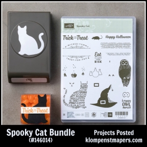 Spooky Cat Bundle from Stampin' Up! WOW--so many different things you can make with it!