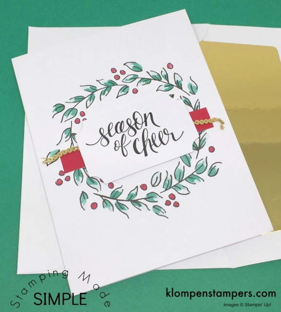 Watercolor Christmas Project Kit from Stampin' Up!