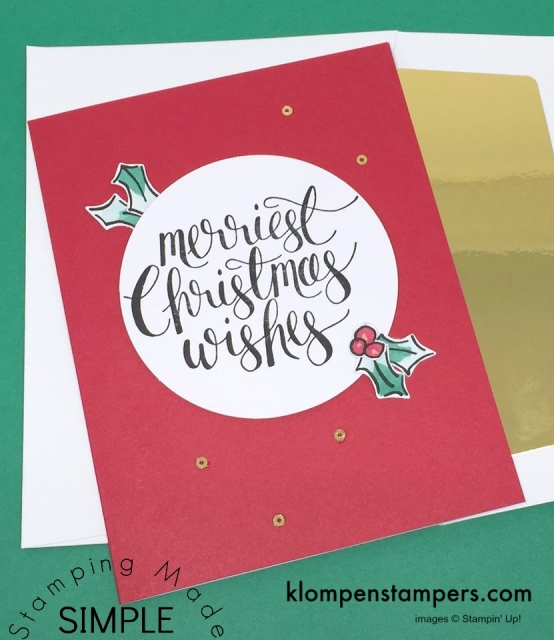 Watercolor Christmas Project Kit from Stampin' Up!