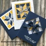 Lovely cards made using Christmas Quilt Bundle by Stampin' Up!. Definitely not just for Christmas!