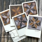 Lovely cards made using Christmas Quilt Bundle by Stampin' Up!. Definitely not just for Christmas!