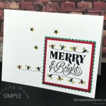 Festive Phrases stamp set from Stampin' Up! Quick & easy cards that are so cute!
