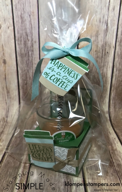 Easy box to hold a small candle and a gift card. Video Tutorial posted!