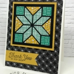 Lovely cards made using Christmas Quilt Bundle by Stampin' Up!. Definitely not just for Christmas!