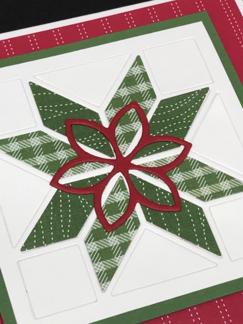 Christmas Quilt by Stampin' Up! is so fun and easy to make stunning cards for all your friends and family.