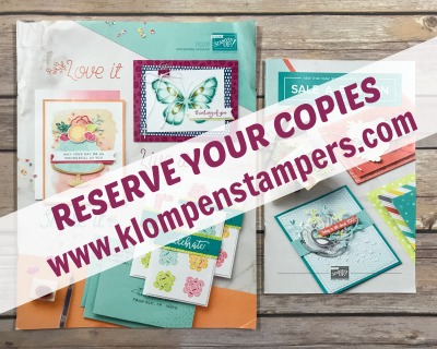 Reserve your copy of the 2018 Stampin' Up! Occasions Catalog & Sale-a-bration Brochure