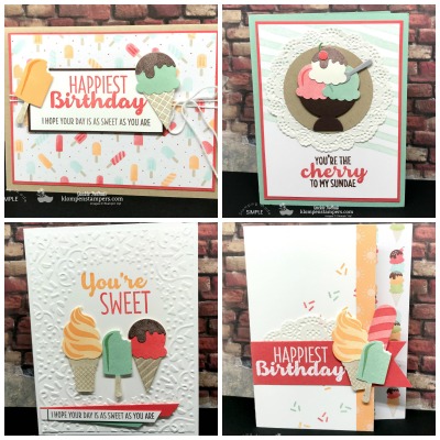 Cool Treats online stamping class & Tutorial.