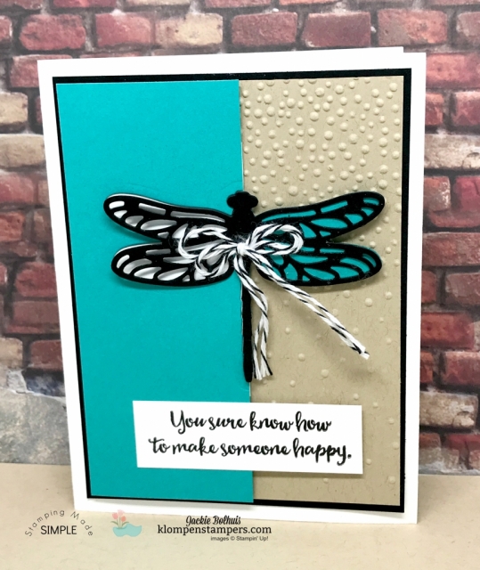 Dragonfly Dreams tutorial and online stamping class.