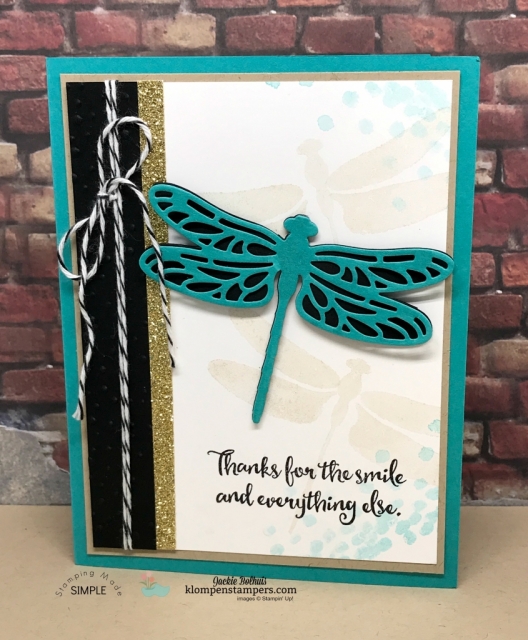 Dragonfly Dreams tutorial and online stamping class.