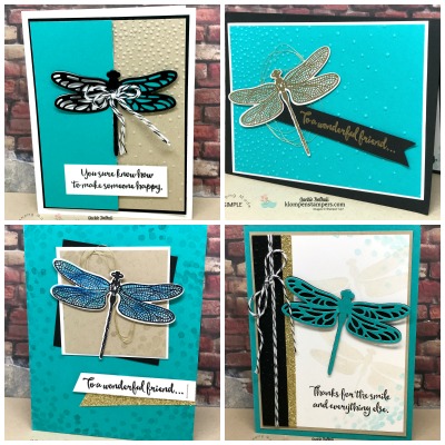 Dragonfly Dreams tutorial and online stamping class.