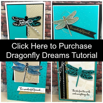 Dragonfly Dreams tutorial and online stamping class.