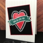 Quick & easy project using the Sure Do Love you stamp set and Lots to Love Box Framelits. All details are posted at klompenstampers.com